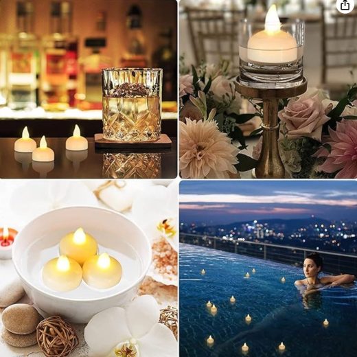 20 piece floating LED candles