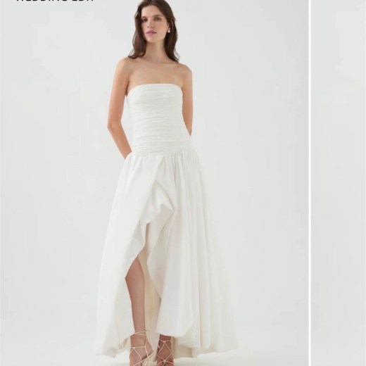 Never worn Aje Ivory Bubble Dress