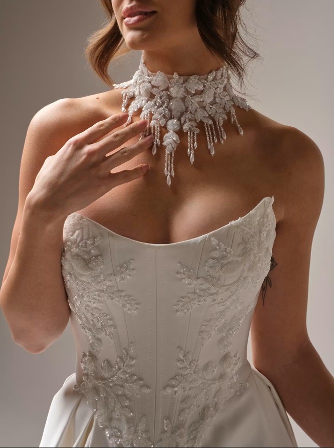 Sottero and Midgley Amadora A line Wedding Dress 25SS853A01 Alt51 IV0052