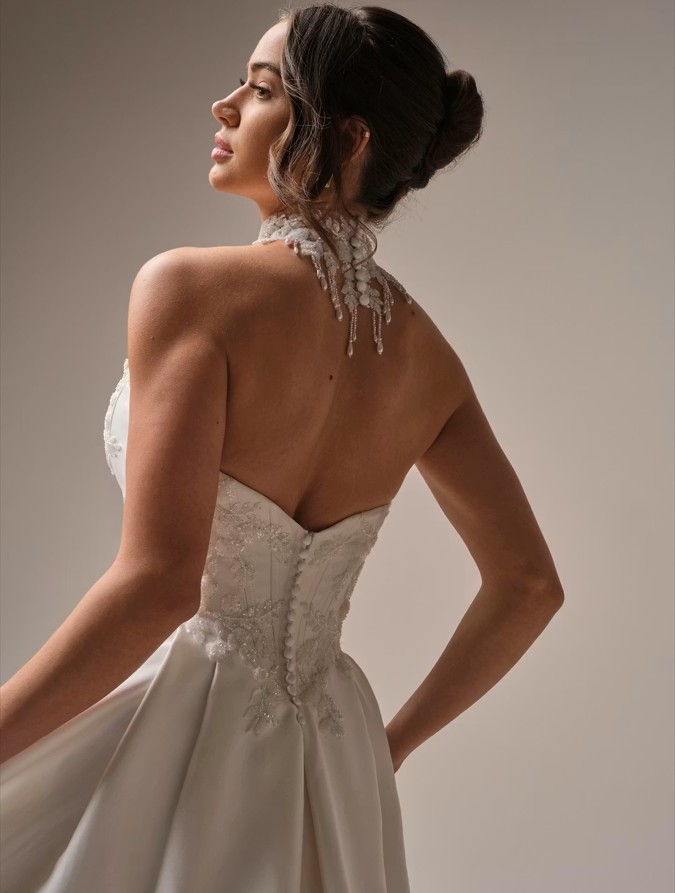 Sottero and Midgley Amadora A line Wedding Dress 25SS853A01 Alt58 IV0052