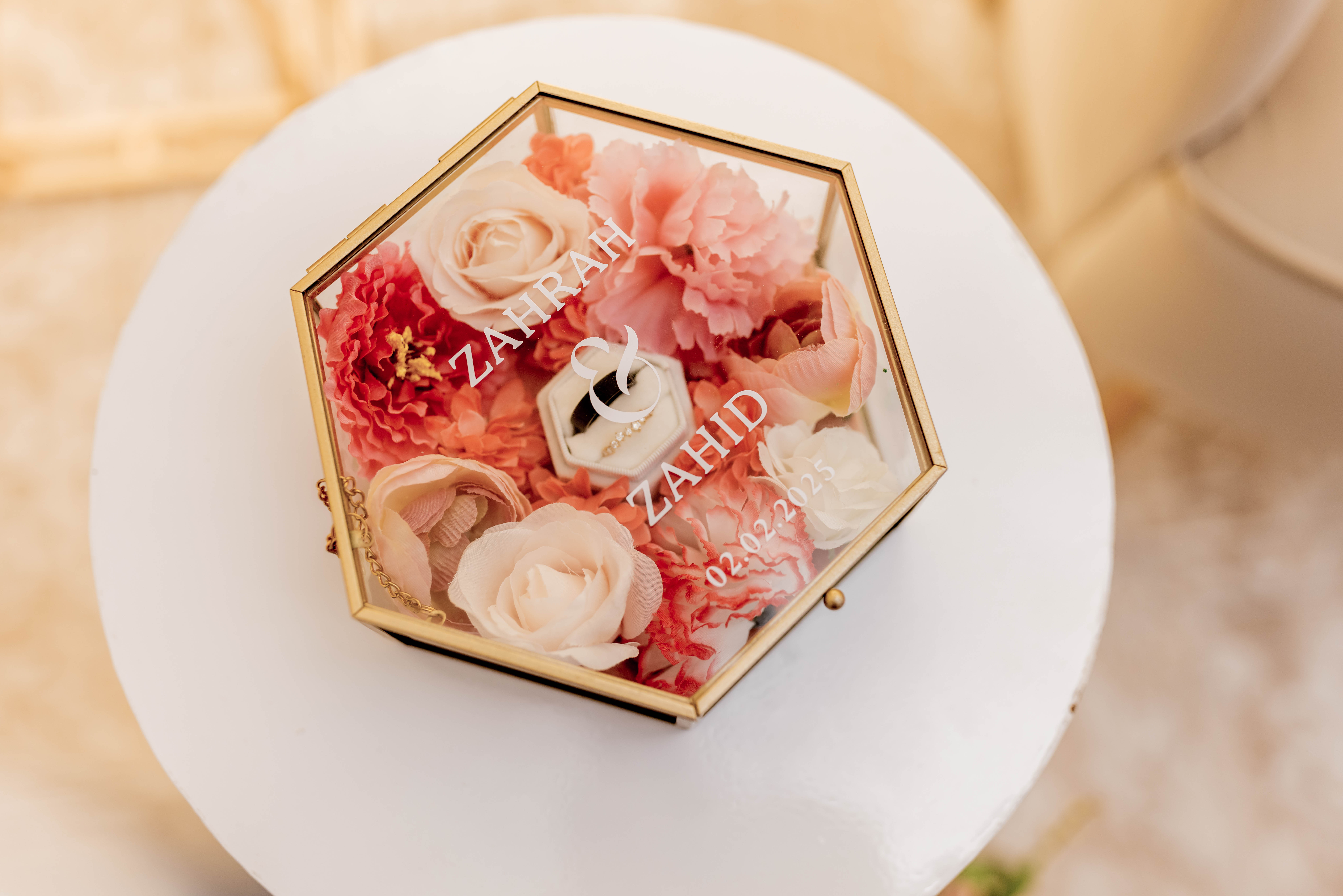 Flower ringbox