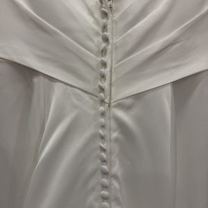 Fully Pearl-Beaded Bustier Column Gown - Freddie