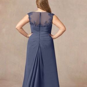 NWT Formal Gown Size 14 – Smokey Blue – Mother of the Bride/Groom Dress