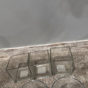 Glass jars