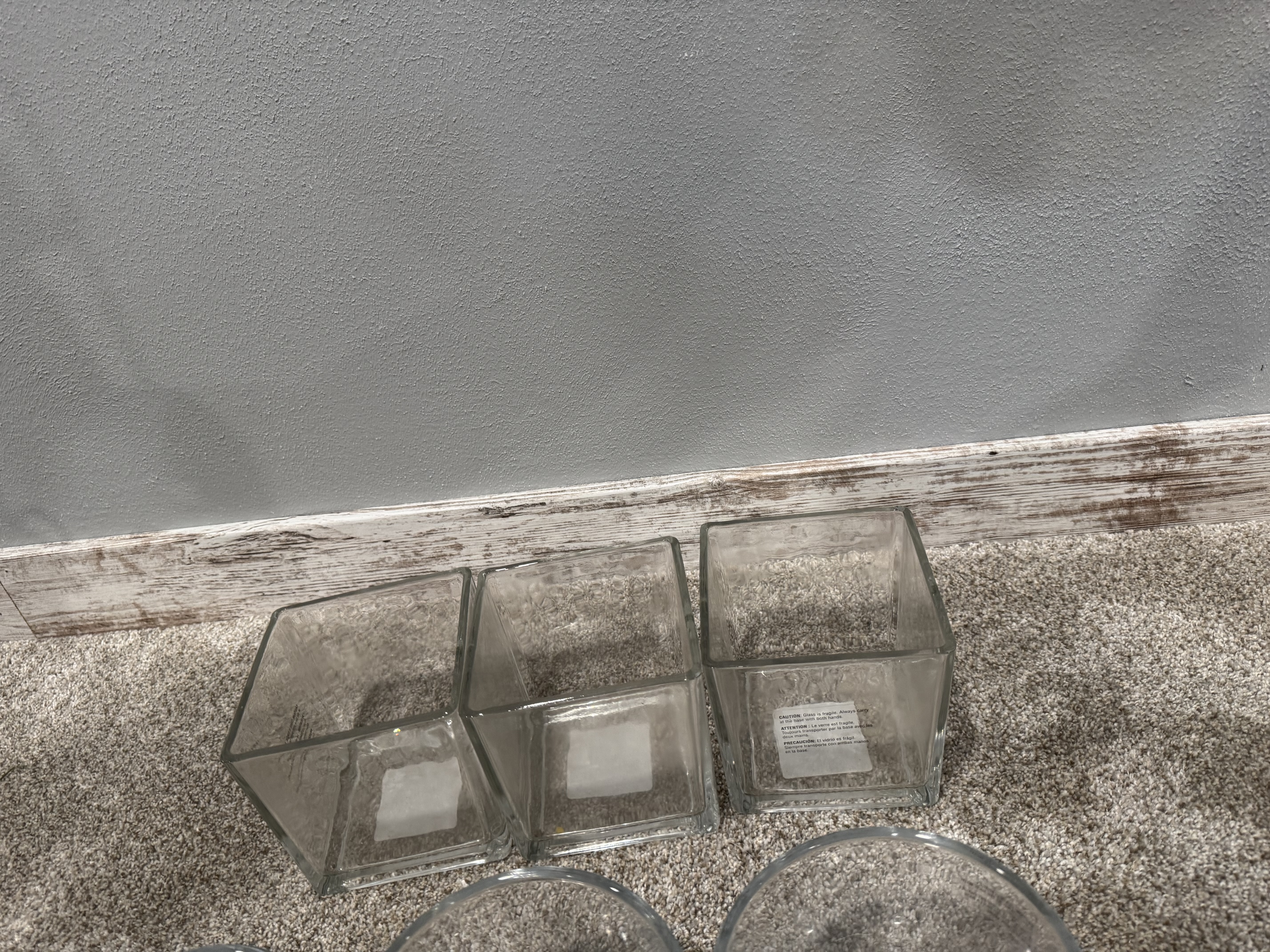 Glass jars