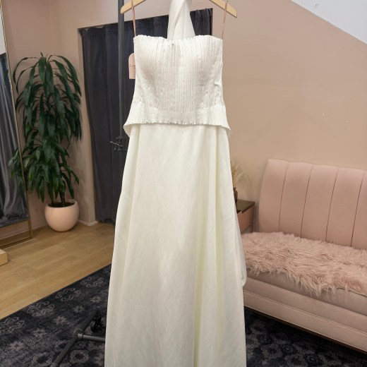 Pleated Strapless Gown - Issey