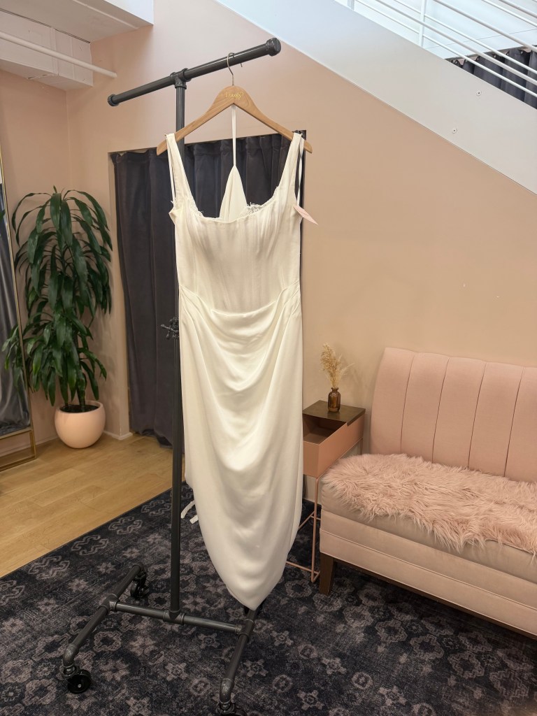 Slip-Style Draped Column Gown - Rue