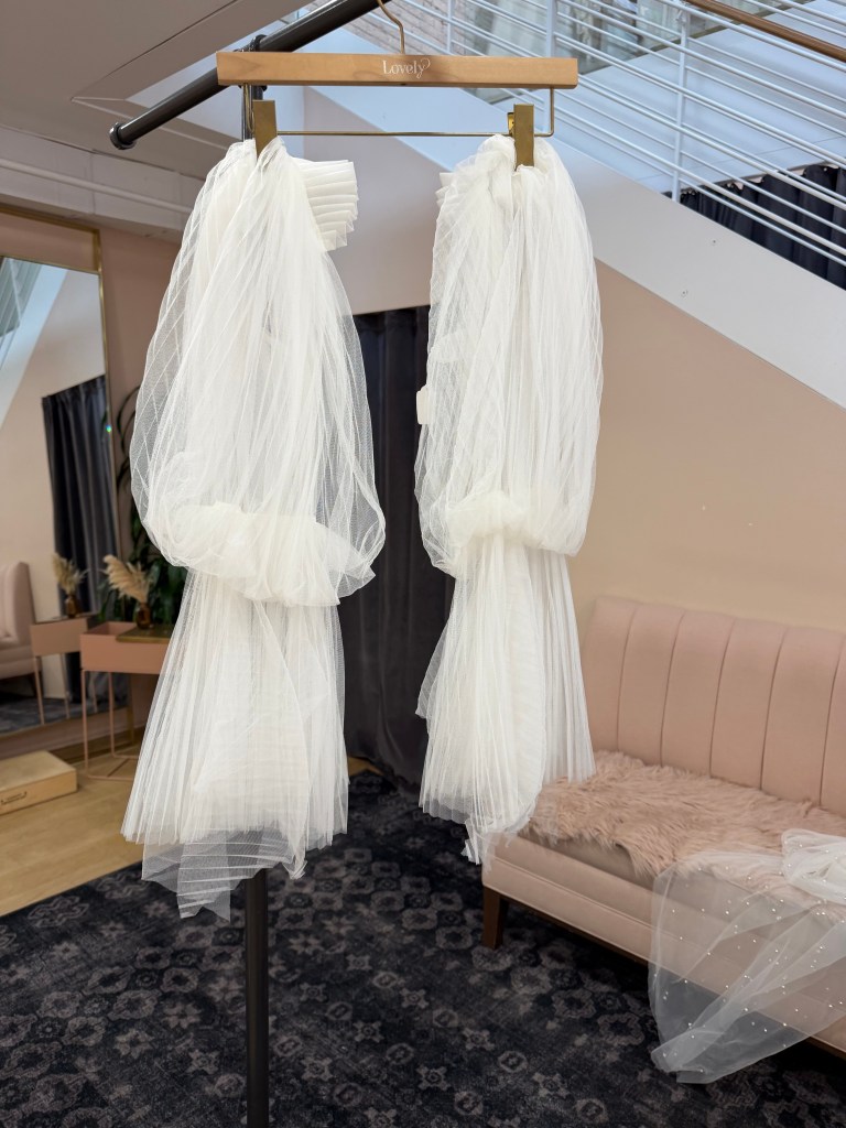 Detachable Sheer Tulle Balloon Sleeves - La Cade